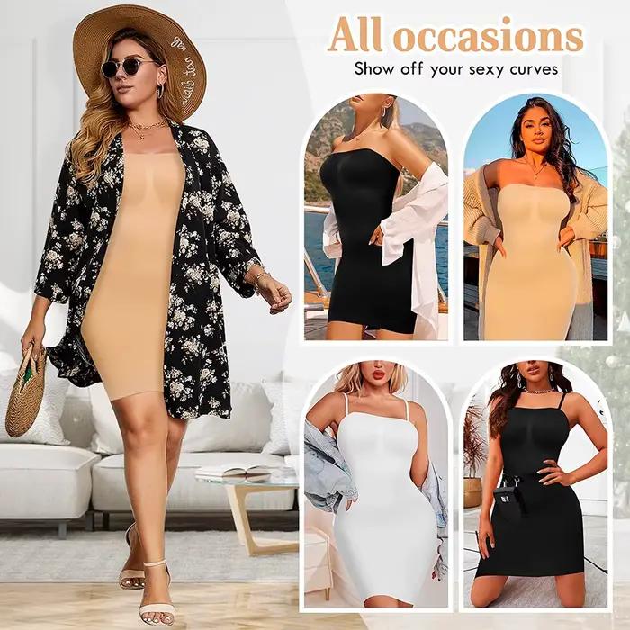 Sous-robe sans bretelles pour femmes