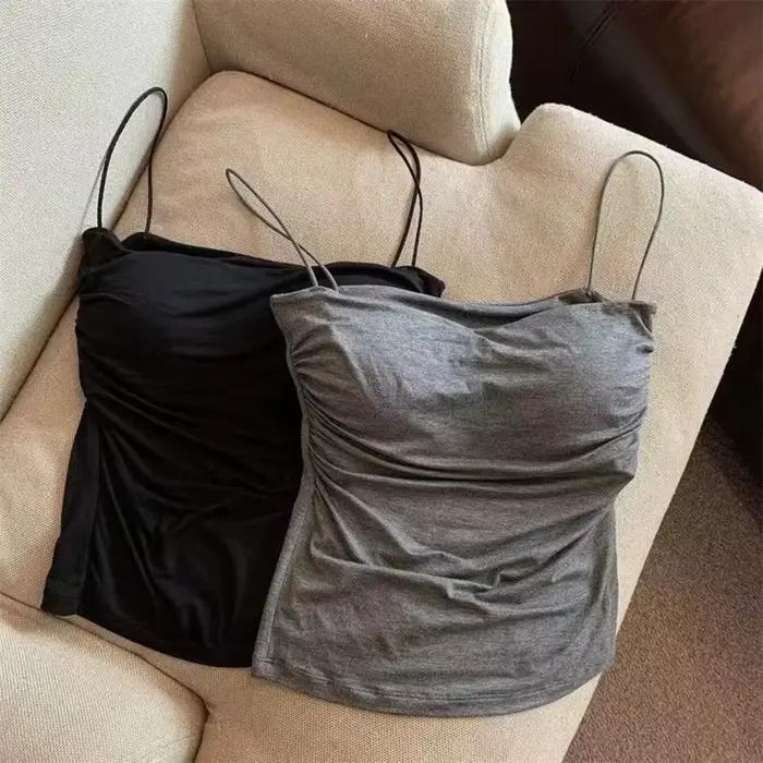Corset plissé à taille élégante