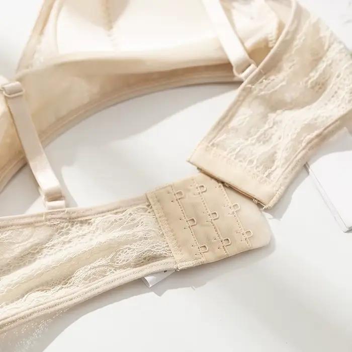 InjBra-Soutien-gorge sans anneaux en acier