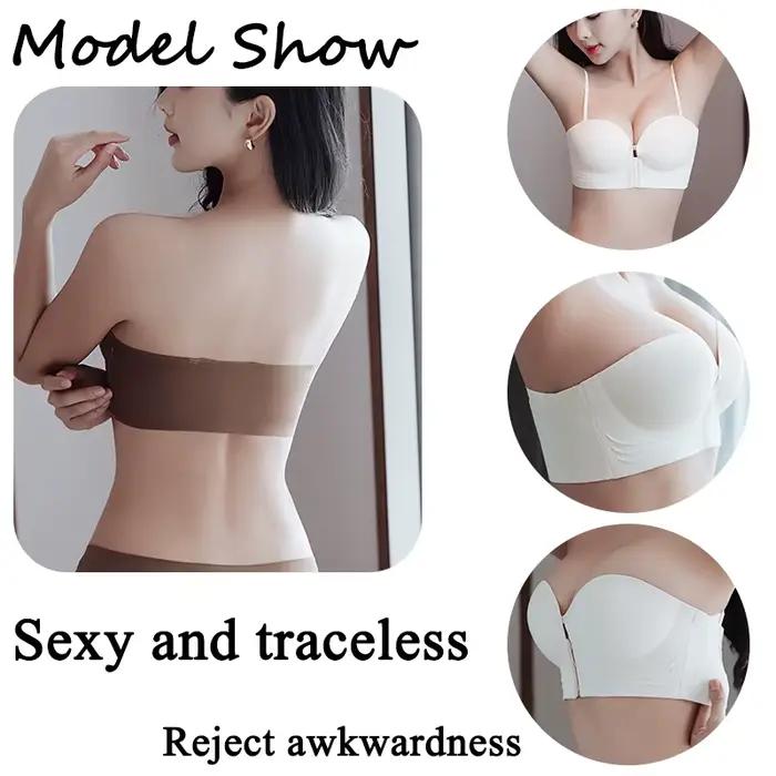 FINETOO fermeture avant Sexy Push Up soutien-gorge femmes