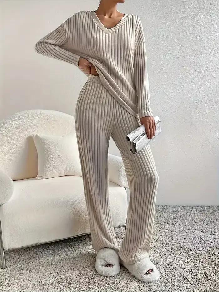Ensemble pyjama 2 pièces pour femmes