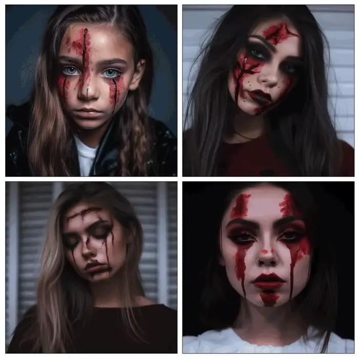Accessoire de faux sang d'horreur d'halloween 30/60/100/20ml, cosmétiques de Cosplay, fournitures de fête Plasma artificiel, farces, fournitures d'halloween à faire soi-même