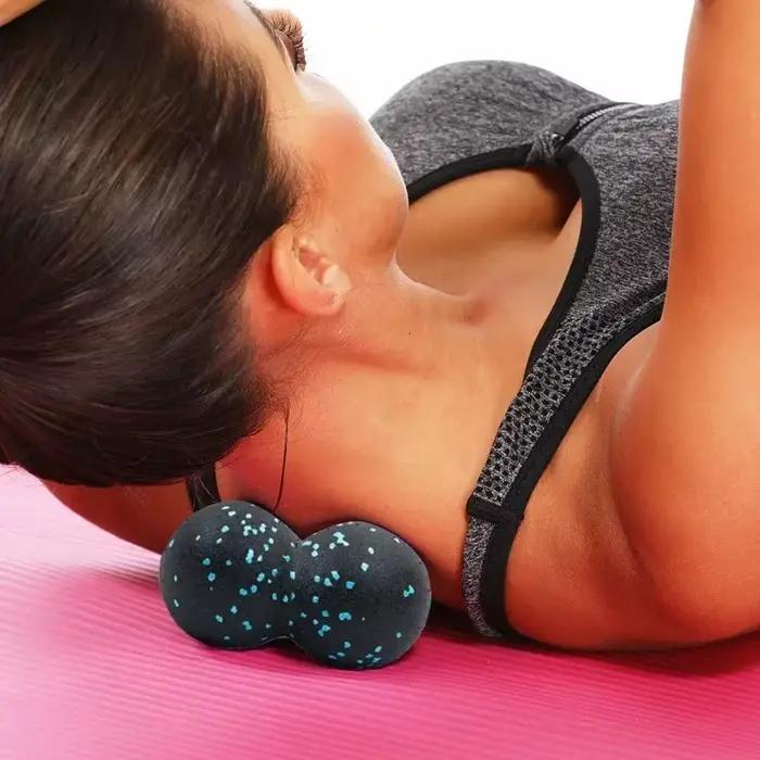 Ballon de massage corporel en EPP de 8 cm, balle de relaxation musculaire haute densité, balle de fitness et de yoga pour soulager la douleur