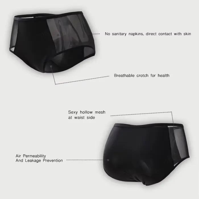DULASI – Culotte Menstruelle Sexy avec 4 Couches