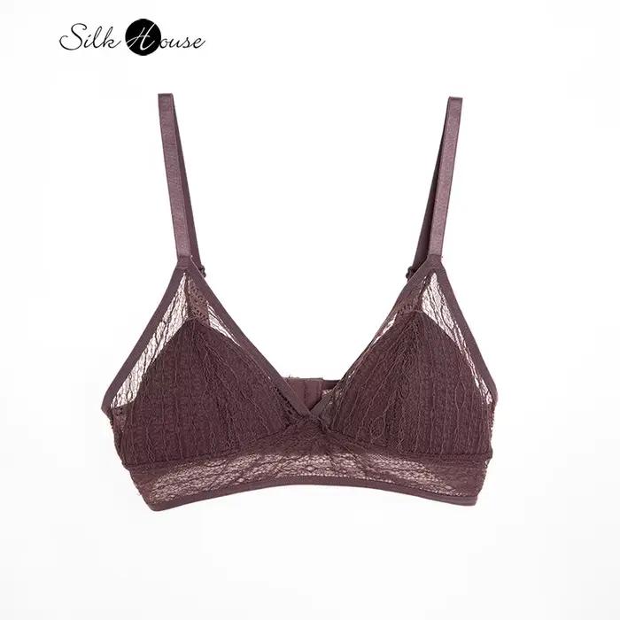 InjBra-Soutien-gorge sans anneaux en acier