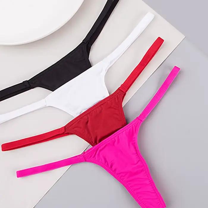 String taille basse pour femme