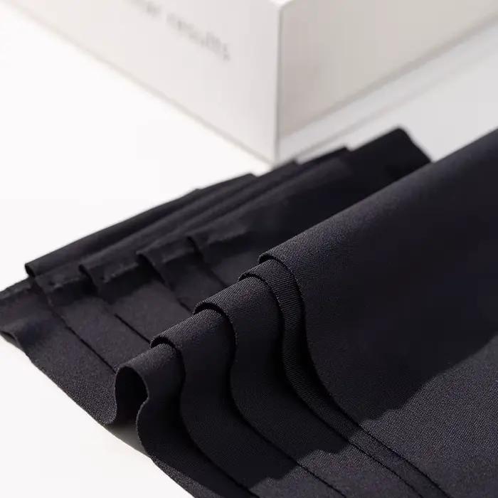 Sans couture femmes culottes coupe en V Sexy femme tongs soie Satin sous-vêtements doux confortable Lingerie chaude