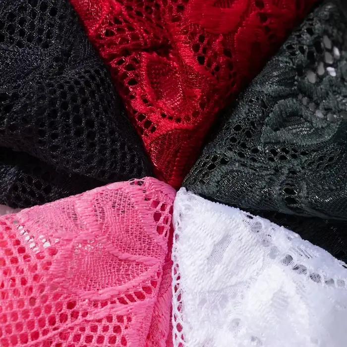 Culottes pour femmes Giczi en dentelle avec lettres en strass