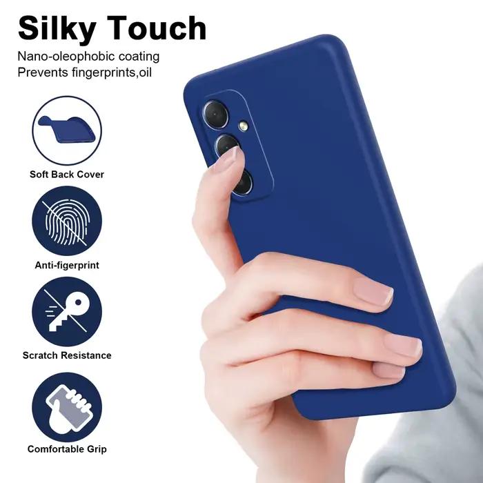 Coque de luxe en Silicone liquide pour Samsung Galaxy A16 A26 A36 A56 A06 A05 A05S A15 A25 A35 A55 5G