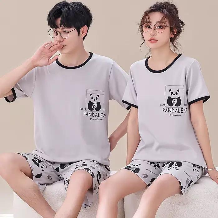 Nouveaux pyjamas d'été pour amoureux