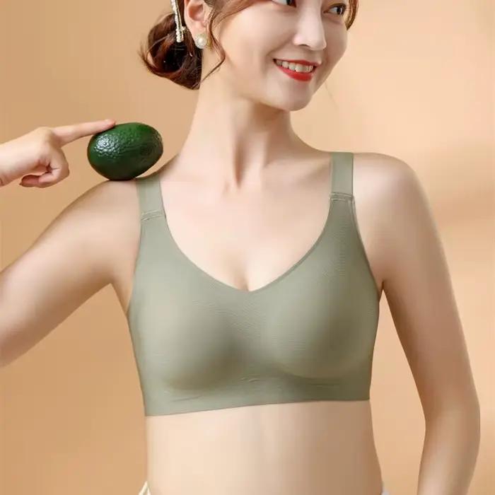 Soutien-gorge push-up à maintien doux grande taille pour femme