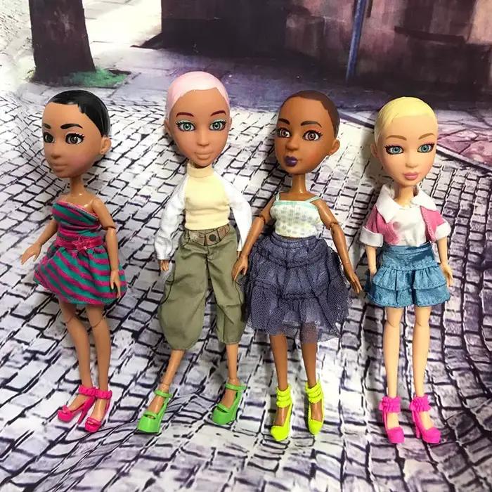 [Avec défaut] corps de 20cm de hauteur, accessoires de poupée Bjd, multi-articulation mobiles, accessoires de bricolage pour filles, jouet envoi aléatoire