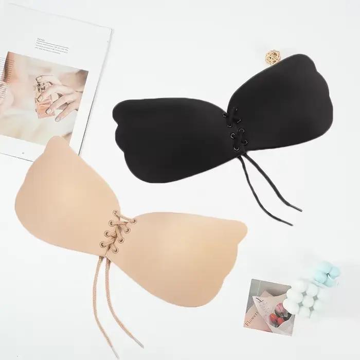 Soutien-gorge invisible auto-adhésif en silicone