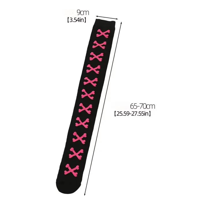 Chaussettes hautes pour femmes, chaussettes de bottes en tricot torsadé au-dessus du genou, os croisés, longues et chaudes, chauffe-jambes à la mode, hiver