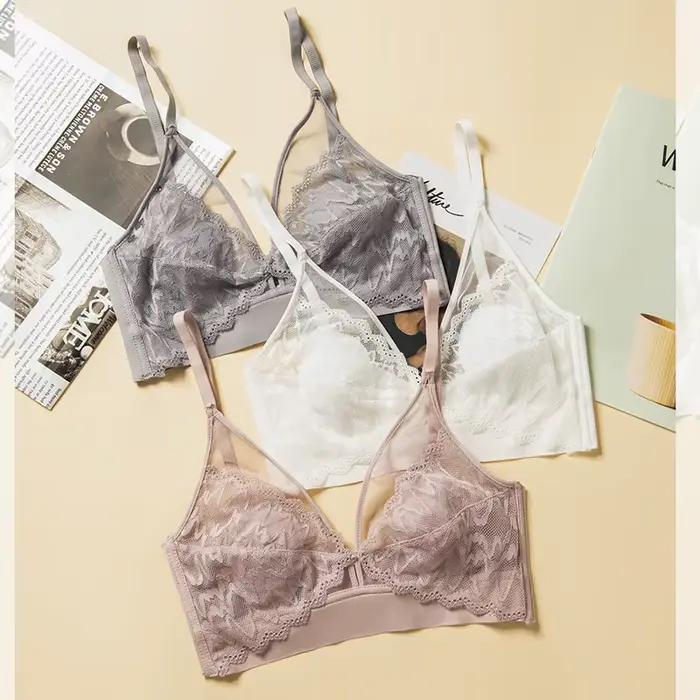 Soutien-gorge Push Up en dentelle pour femmes