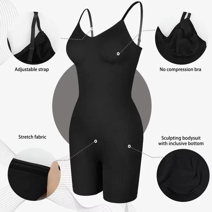Nouveau Body Shapewear femmes débardeur contrôle du ventre corps complet Shaper Anti frottement Shorts minceur taille