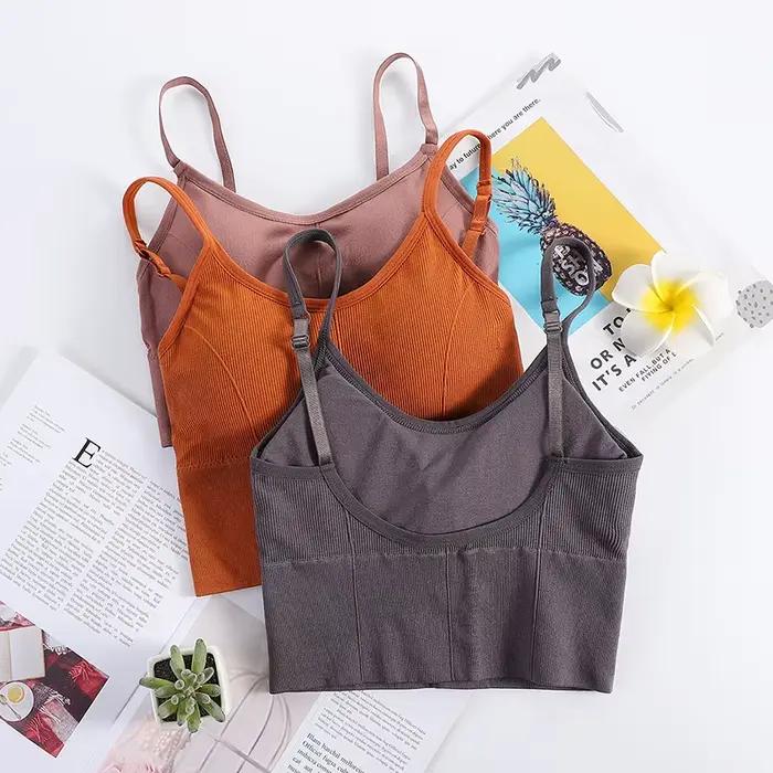 Soutien-gorge push-up rembourré sans couture pour femme