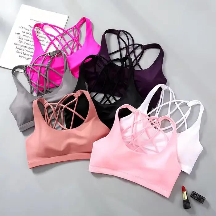 Soutien-gorge dos croisé pour femme