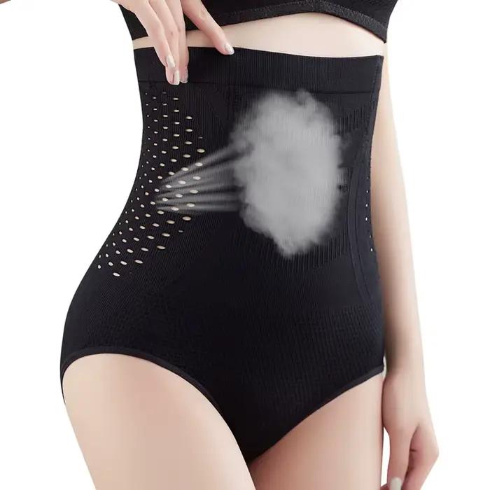 Flarixa-Culotte saillante taille haute pour femme