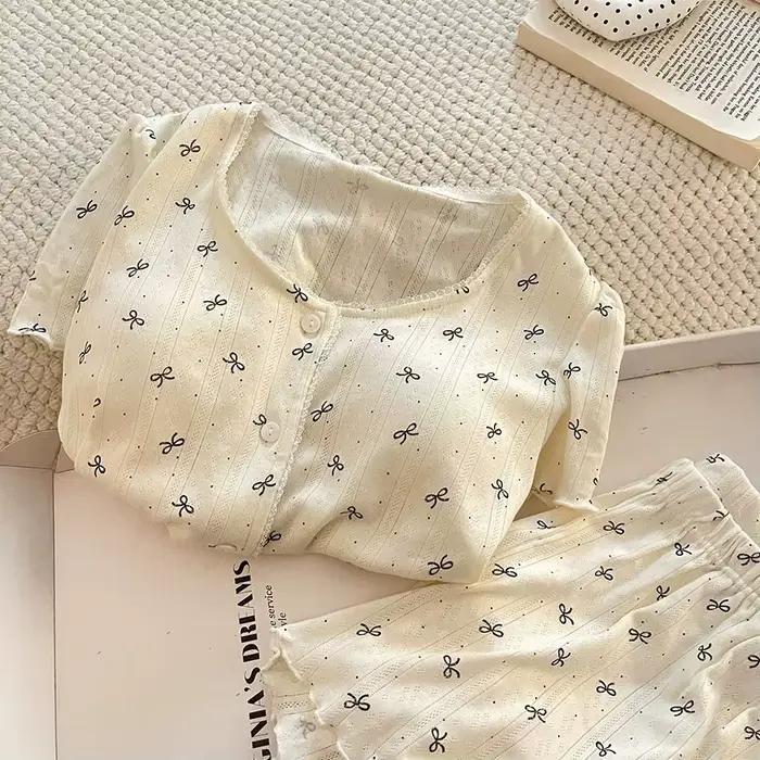 Nouvel ensemble de pyjama d'été pour femme