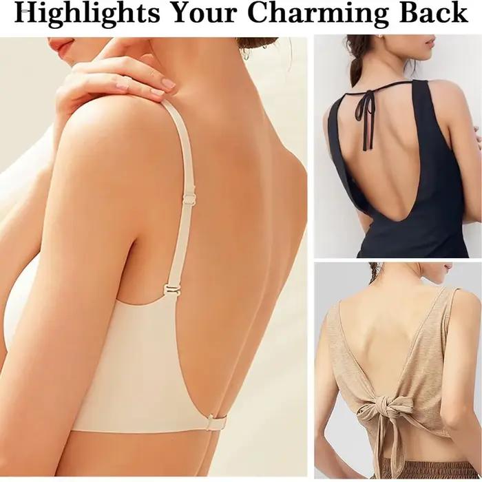 Soutien-gorge dos bas sans couture
