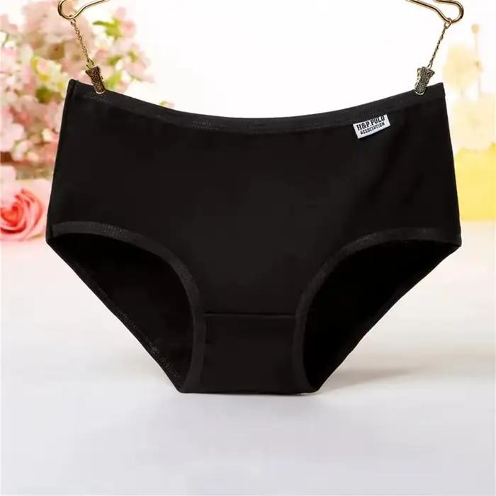 7 pièces femme culottes pour sous-vêtements 100% coton Sexy respirant doux Lingerie