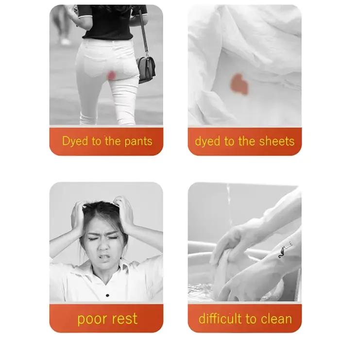 Culotte menstruelle taille haute en coton pour femmes, brève, tricotée, grande hauteur, disponible en plusieurs couleurs et tailles pour des jours importants confortables
