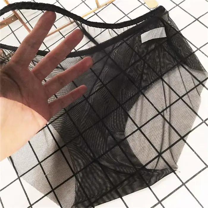 Culottes en maille souple pour femmes sexy et érotiques sous-vêtements transparents à offrir pour les occasions spéciales
