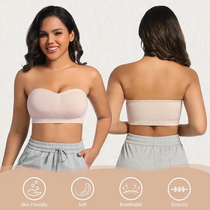 Soutien-gorge Invisible sans bretelles en forme de M pour femmes