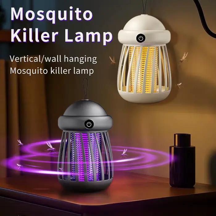 Lampe anti-moustiques électrique USB, piège à mouches, tueur d'insectes, répulsif, pour chambre à coucher, camping en plein air, piège anti-moustiques, veilleuse