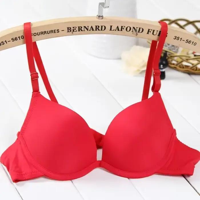 Mode petit sein beau soutien-gorge Push Up soutien-gorge minimiseur profond V brassière t-shirt soutien-gorge pour femmes pushup adolescente soutien-gorge