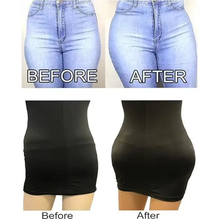 Culotte de contrôle ferme rembourrée en élasthanne et polyamide pour souligner les courbes, panty de maintien pour femmes avec rembourrage de hanche, sous-vêtement ajustant et soulignant les formes pour toutes les occasions