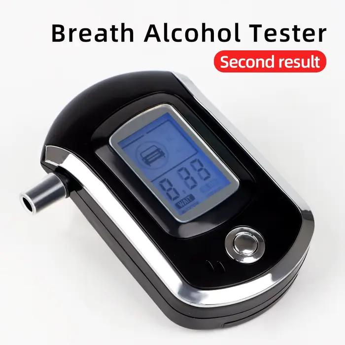 Alcootest numérique AT6000 pour la police, éthylotest avec écran LCD, testeur d'alcoolémie de sécurité, éthylotest sans batterie