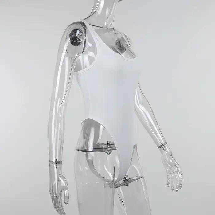 Body en tricot sans manches pour femmes