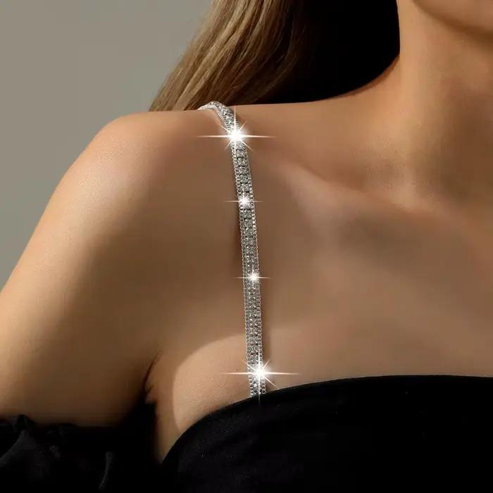 Bretelles de soutien-gorge anti-exposition invisibles et antidérapantes réglables pour robes de soirée et tenues décontractées pour femmes