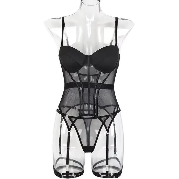Lingerie en maille de marque de luxe