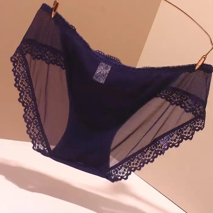 Slip en satin sans lueur pour femme