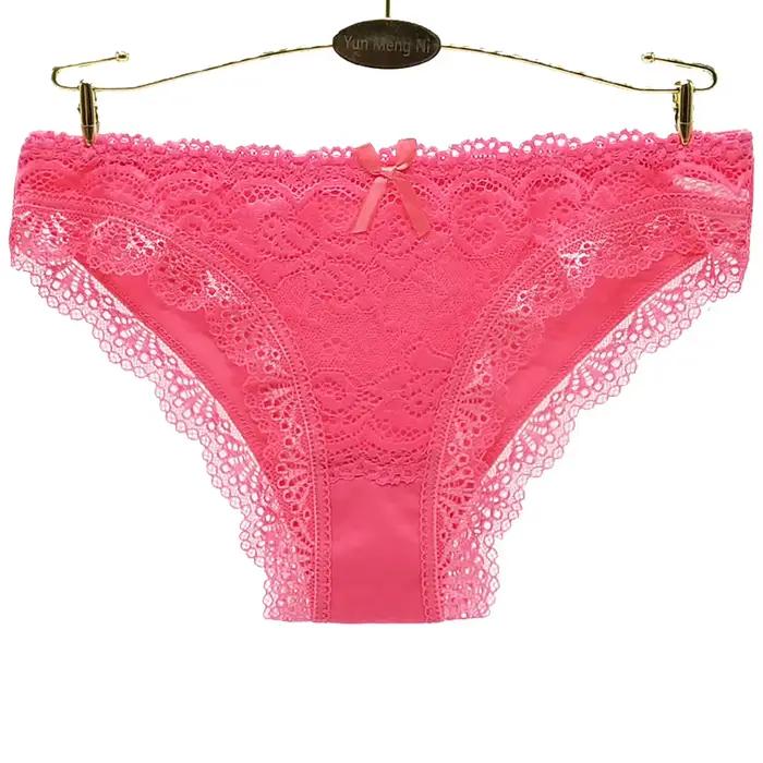 Culotte taille basse en coton pour femme