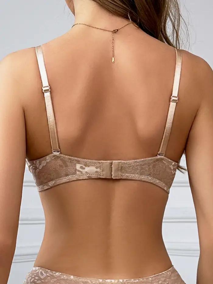 Soutien-gorge demi-bonnet pour femmes à petite poitrine