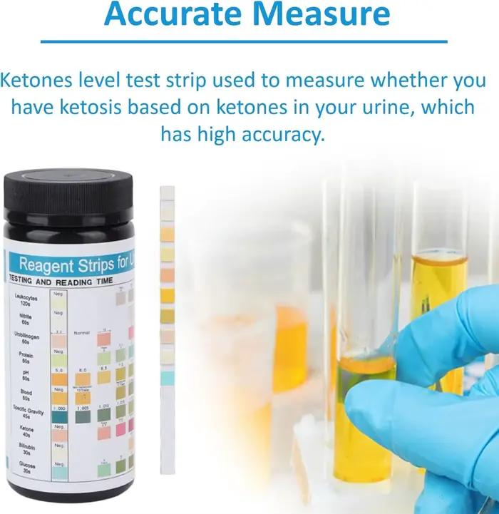100 pièces bandelettes de Test de Routine d'urine bandelettes de Test de Ph Kit de Test bandelettes de Test de cétone médical bandelettes de Test de protéines bandes de Test de Ph