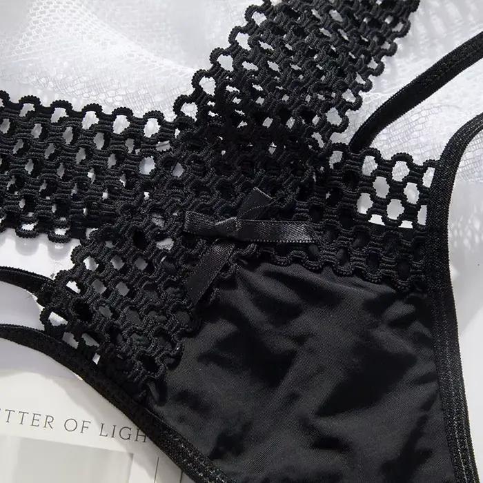 Culotte Sexy en dentelle léopard pour femmes