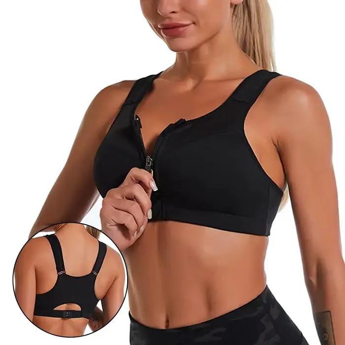 CZGUKE Soutien-gorge de yoga et de fitness, soutien-gorge de sport absorbant les chocs, respirant et à séchage rapide, pour l'entraînement et la course à pied, sous-vêtements pour femmes