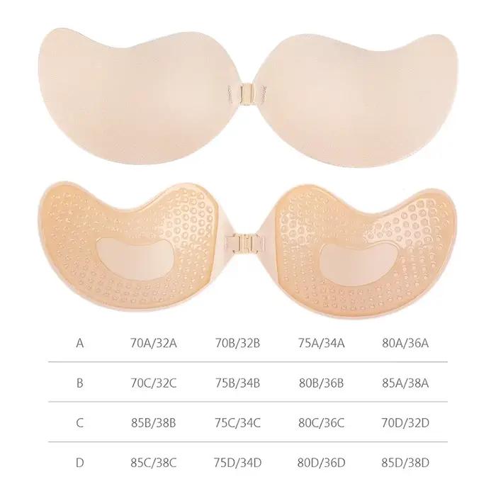 Soutien-gorge Push Up Invisible en Silicone