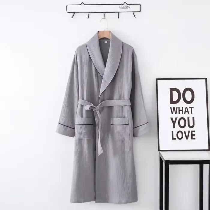 Chemise de nuit en coton pour couple