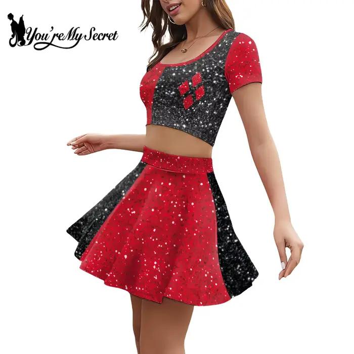 [You're My Secret] Costume de Clown de film Harley pour femmes