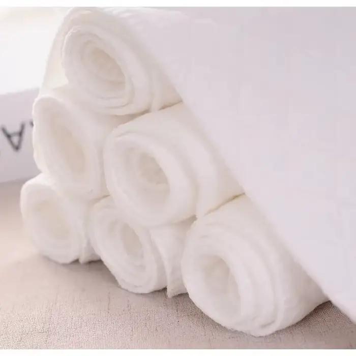2/5 pièces de couches réutilisables pour bébé, couches écologiques lavables, inserts en tissu de coton pour enfants, respirantes et absorbantes