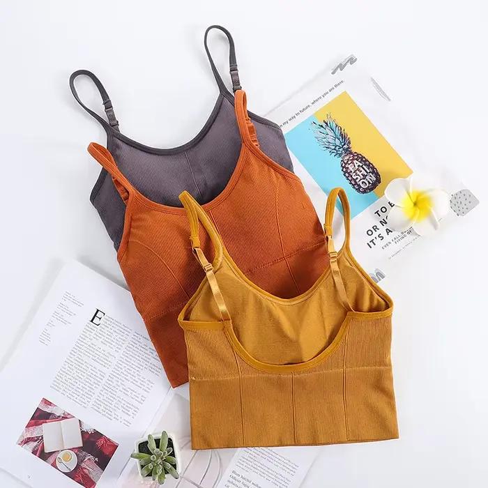 Soutien-gorge push-up rembourré sans couture pour femme