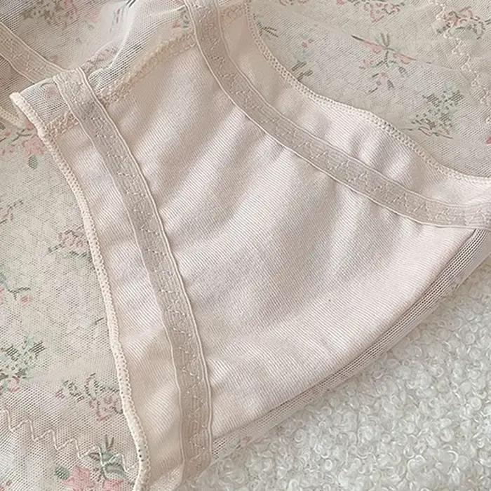 Culotte femme taille basse dentelle