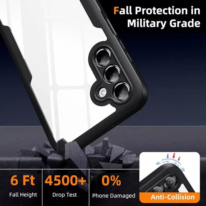 Étui de protection intégrale pour Samsung Galaxy A57 A37 A27 A17 5G A56 A36 A26 A16 5G A55 A35 A25 Housse de protection Funda Coque Capa