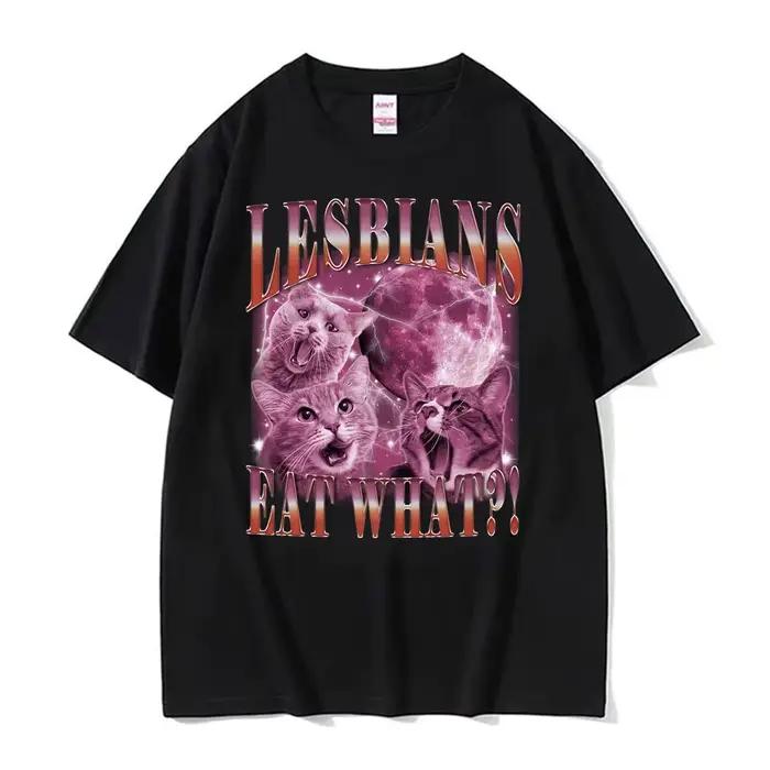 T-shirt en coton pour hommes et femmes, vêtement décontracté et confortable, avec mème graphique, style hip hop
